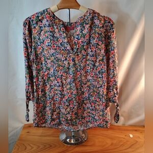 Floral Print Women's Top